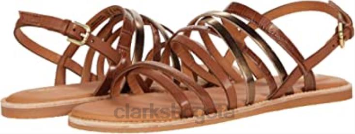 Clarks 0DX8L1654 clarks karsea tobillo cuero tostado unisexo cuero marrón