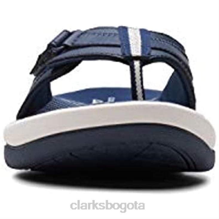 Clarks 0DX8L1662 chanclas sunmaze wave para mujer azul marino clarks mujer Armada