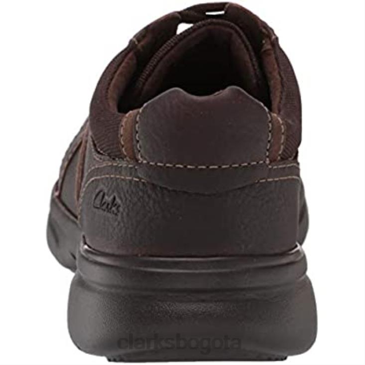 Clarks 0DX8L1670 clarks de cuero caído marrón oxford bradley walk para hombre hombres