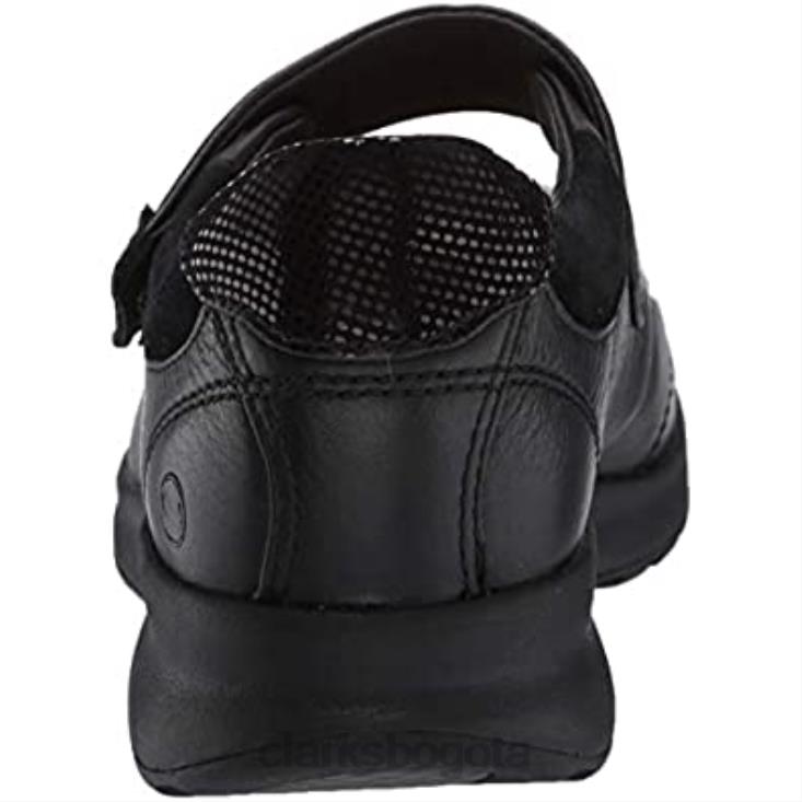 Clarks 0DX8L1678 Merceditas planas clarks con correa adornada para mujer mujer