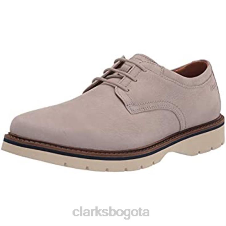 Clarks 0DX8L1679 bayhill plaoxford clarks piedra nubuck para hombre hombres nubuck de piedra