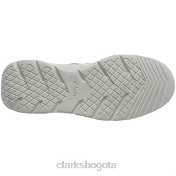 Clarks 0DX8L1685 zapatillas de deporte de encaje gaskill para hombre clarks nobuck gris hombres nubuck gris