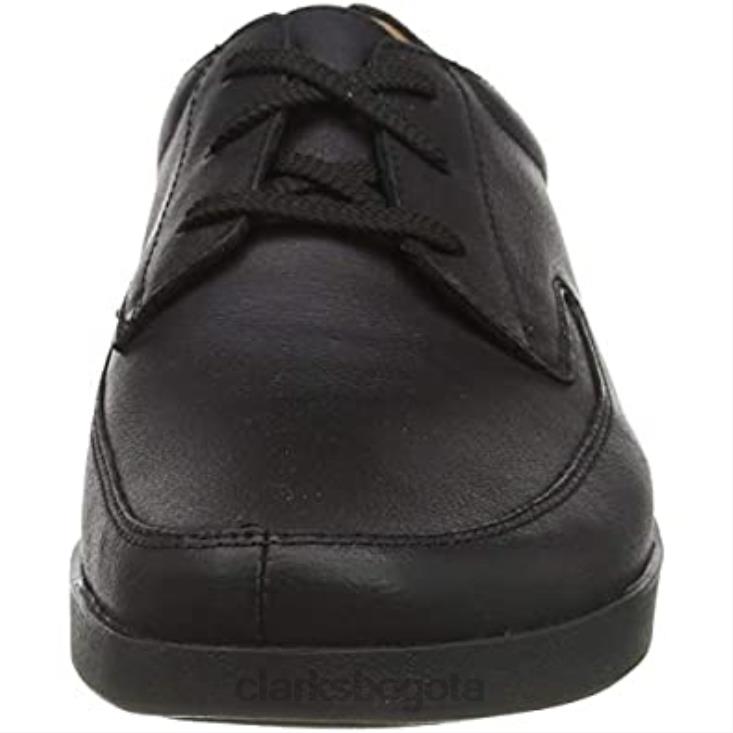 Clarks 0DX8L1694 clarks oakland craft_ derbys de cuero negro para hombre hombres cuero negro