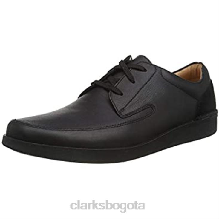Clarks 0DX8L1695 derbys oakland craft para hombre clarks cuero negro hombres cuero negro
