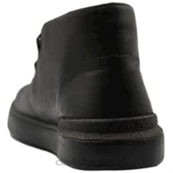 Clarks 0DX8L17 botas clarks court lite desert boot de cuero marrón oscuro unisexo