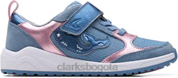 Clarks 0DX8L1700 Zapatillas acuáticas flex niño piel lue clarks niños
