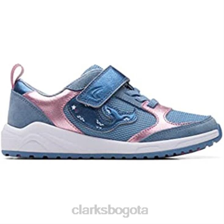 Clarks 0DX8L1700 Zapatillas acuáticas flex niño piel lue clarks niños