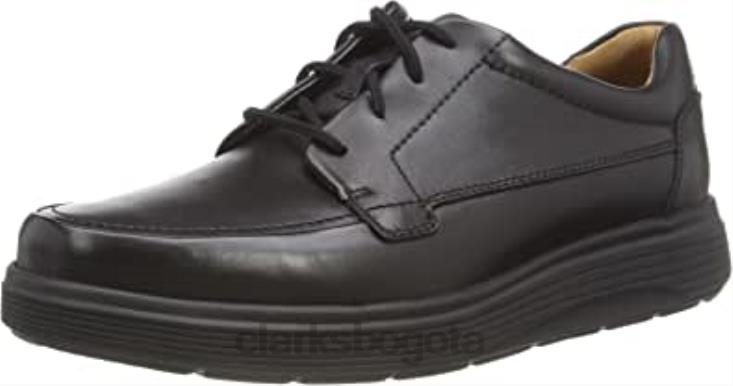 Clarks 0DX8L1701 zapatos derby clarks un abode para hombre negros hombres negro