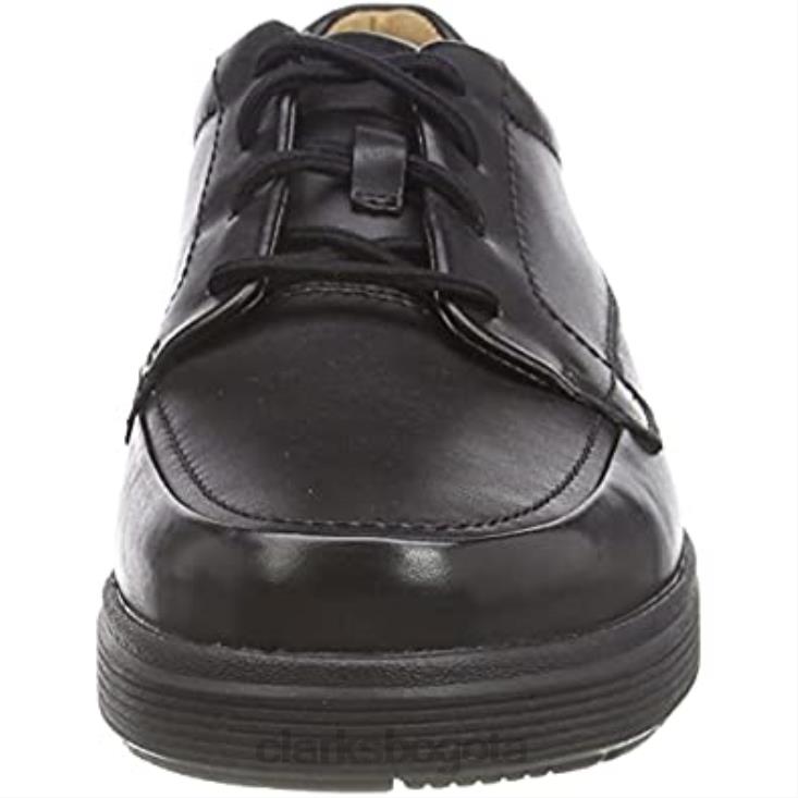 Clarks 0DX8L1701 zapatos derby clarks un abode para hombre negros hombres negro