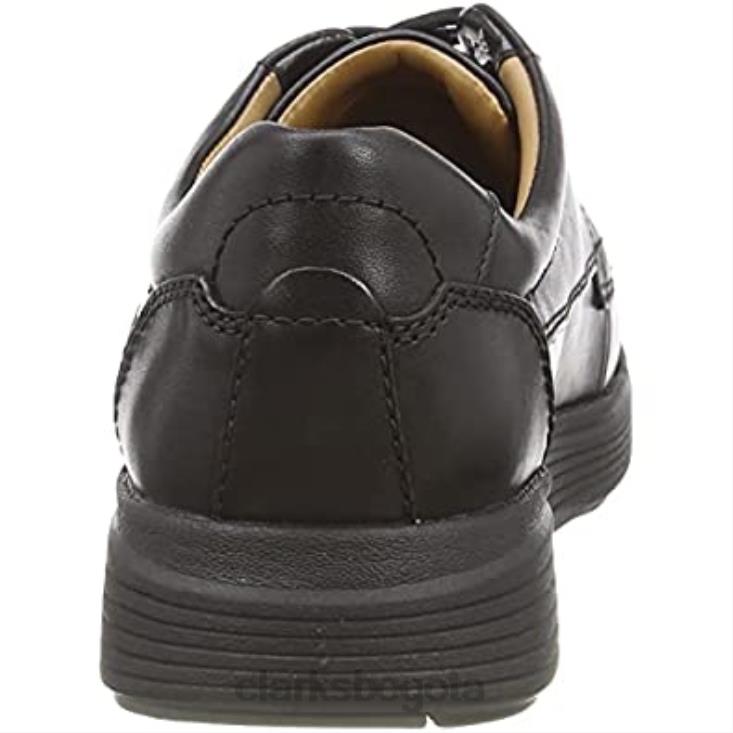 Clarks 0DX8L1701 zapatos derby clarks un abode para hombre negros hombres negro