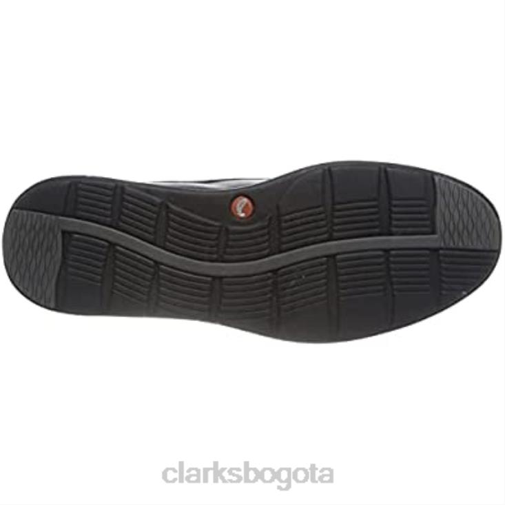 Clarks 0DX8L1701 zapatos derby clarks un abode para hombre negros hombres negro