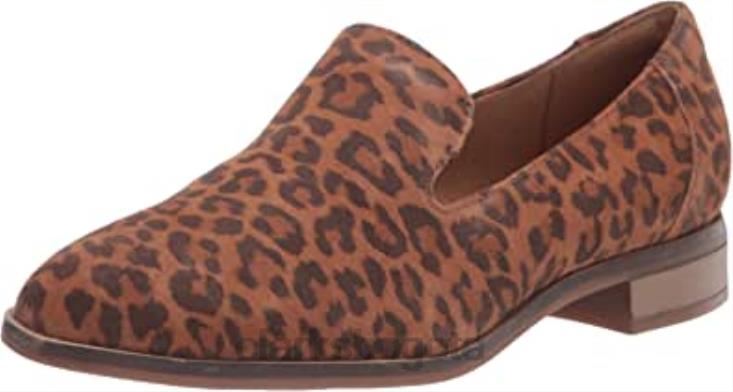 estampado de leopardo marrón oscuro