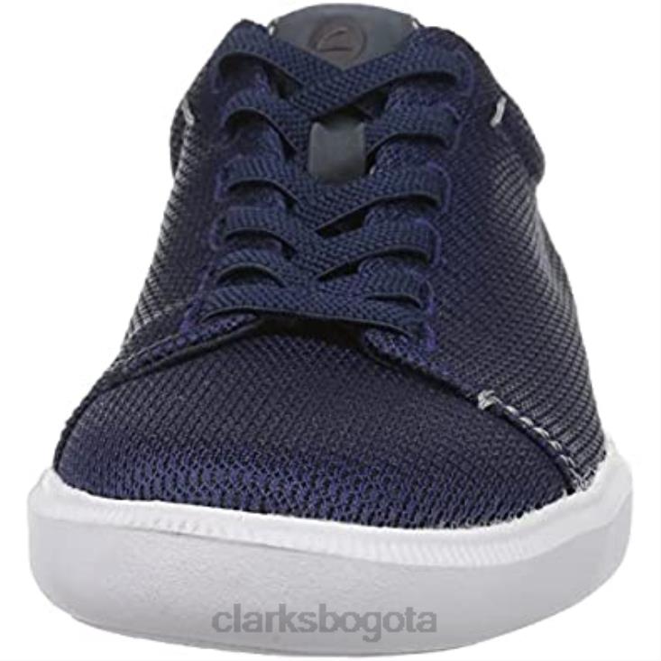 Clarks 0DX8L1714 Zapatillas clarks cambro bajas para hombre azul marino textil hombres textil azul marino