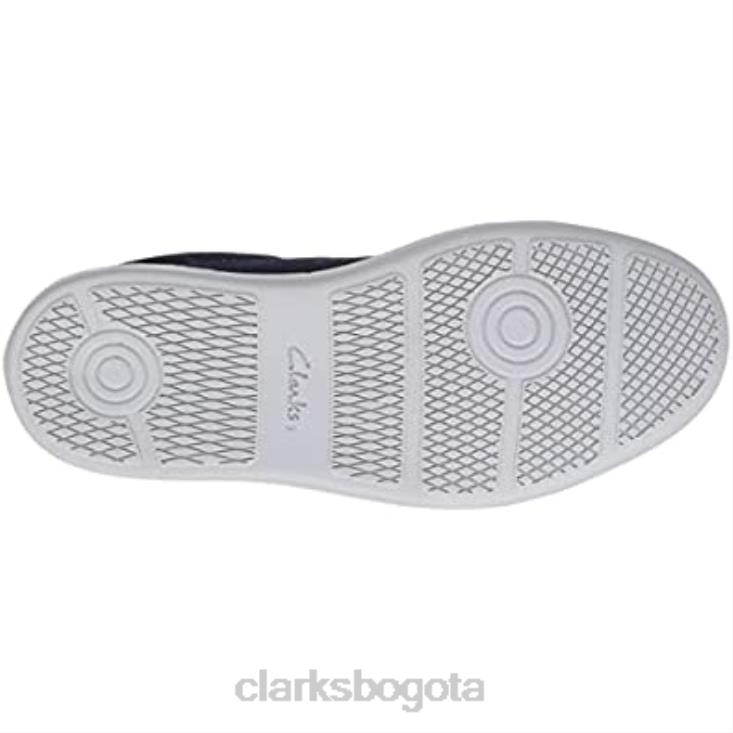 Clarks 0DX8L1714 Zapatillas clarks cambro bajas para hombre azul marino textil hombres textil azul marino