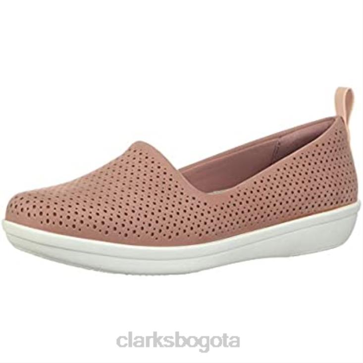 Clarks 0DX8L1716 zapatos de mujer ayla blair de nobuk sintético malva clarks mujer nubuck sintético malva