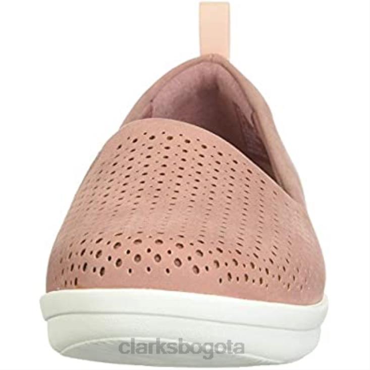 Clarks 0DX8L1716 zapatos de mujer ayla blair de nobuk sintético malva clarks mujer nubuck sintético malva
