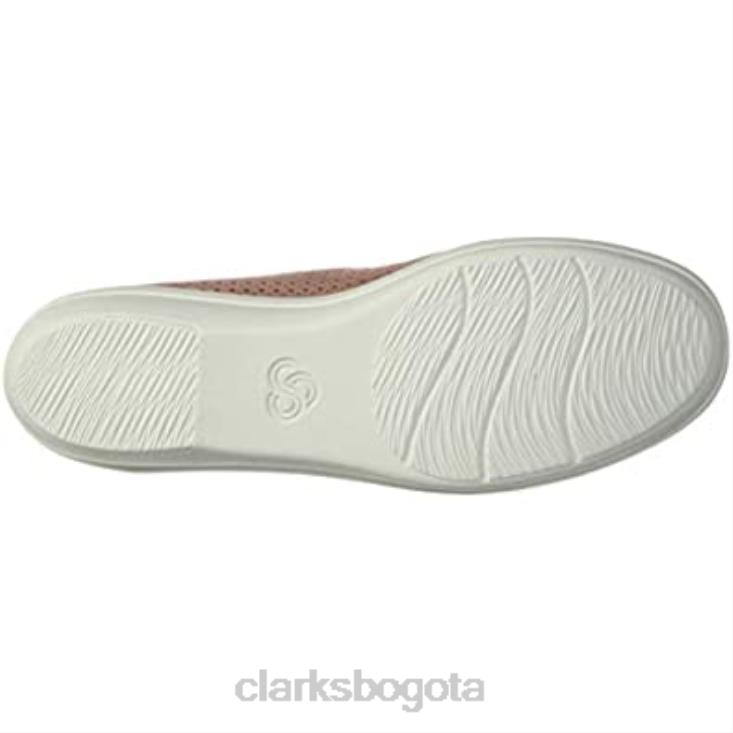 Clarks 0DX8L1716 zapatos de mujer ayla blair de nobuk sintético malva clarks mujer nubuck sintético malva
