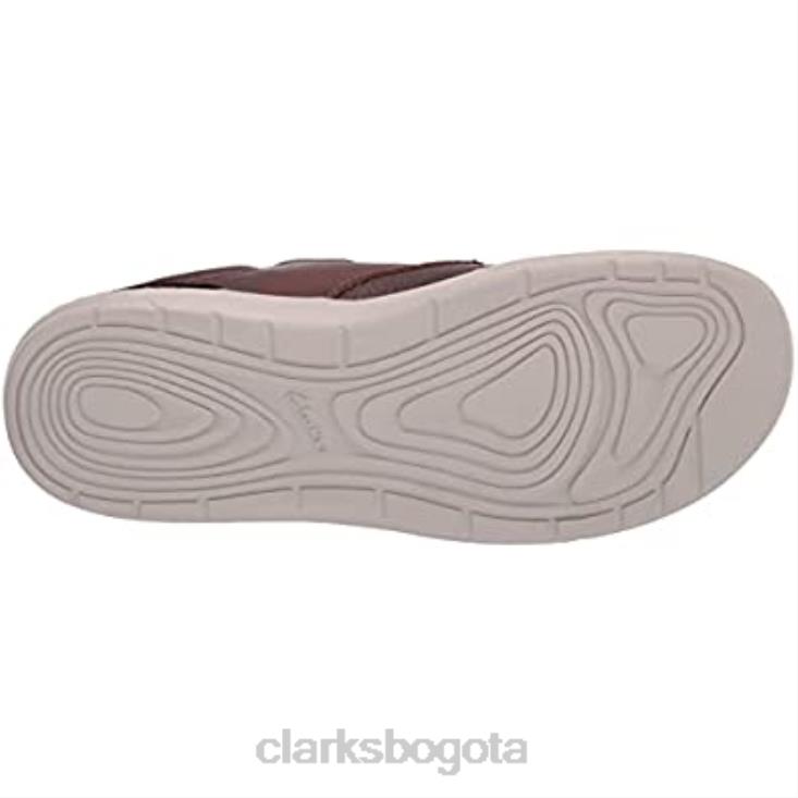 Clarks 0DX8L1719 náutico bajo driftway para hombre clarks cuero tostado oscuro hombres cuero bronceado oscuro