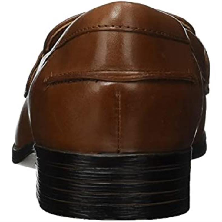 Clarks 0DX8L1723 Mocasín clarks hamble de piel marrón tostado para mujer mujer cuero marrón tostado