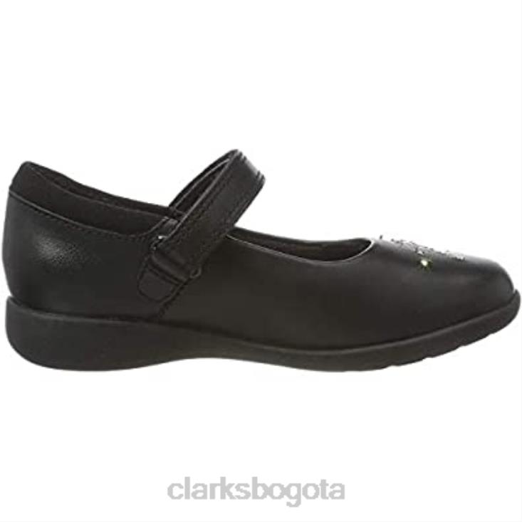 Clarks 0DX8L173 bailarinas niño niña etch spark t clarks negro niños