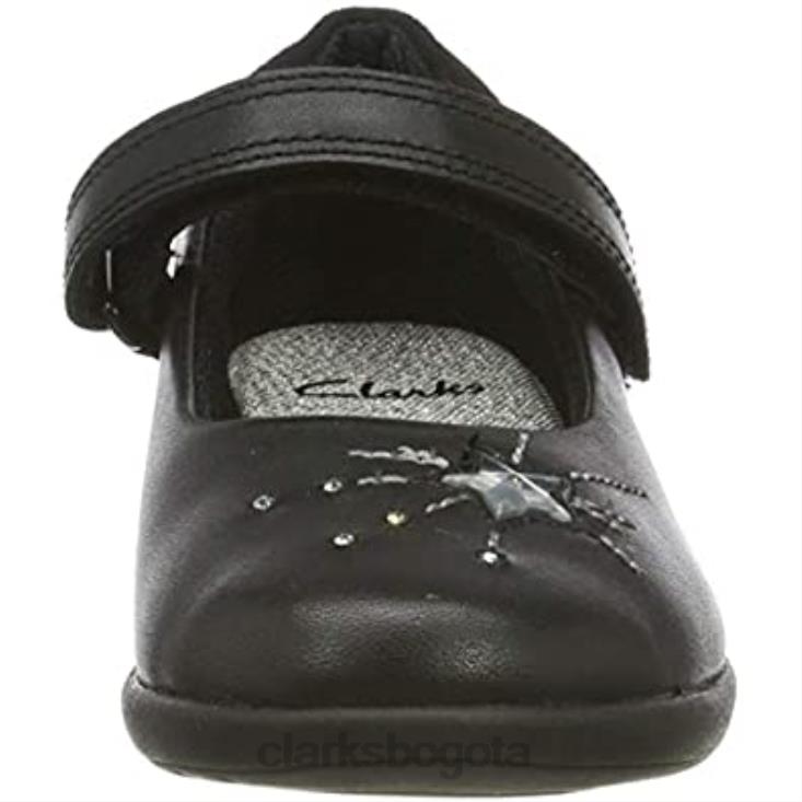 Clarks 0DX8L173 bailarinas niño niña etch spark t clarks negro niños