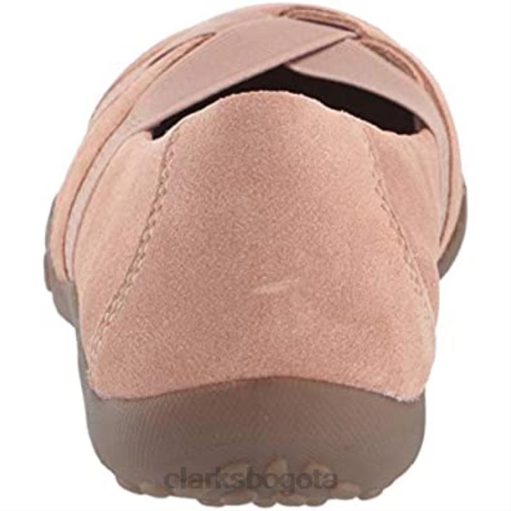 Clarks 0DX8L1730 mocasines planos clarks haley jay para mujer mujer