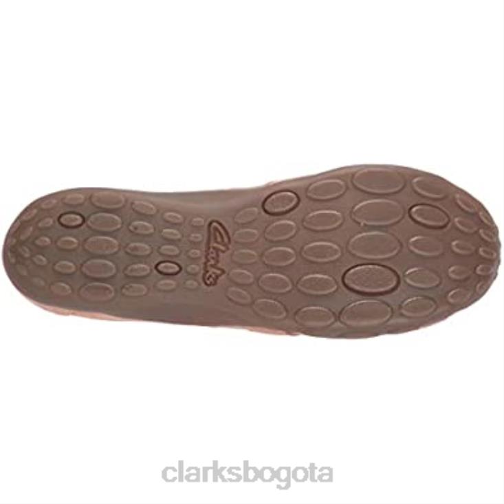 Clarks 0DX8L1730 mocasines planos clarks haley jay para mujer mujer