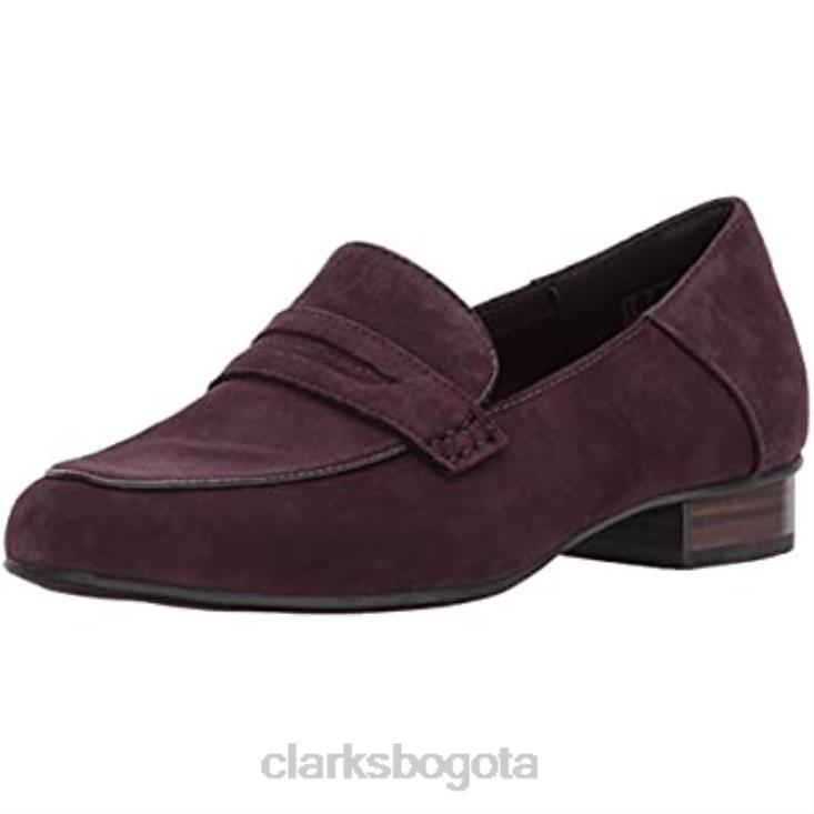 Clarks 0DX8L1733 mocasines keesha cora pen ny para mujer ante berenjena clarks mujer