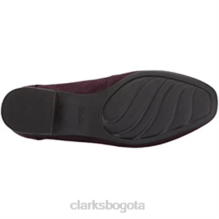Clarks 0DX8L1733 mocasines keesha cora pen ny para mujer ante berenjena clarks mujer