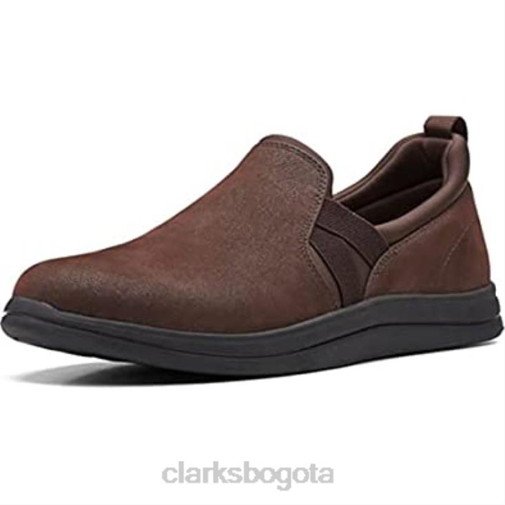 Clarks 0DX8L174 mocasín bali brise mujer plano marrón sintético clarks mujer marrón sintético