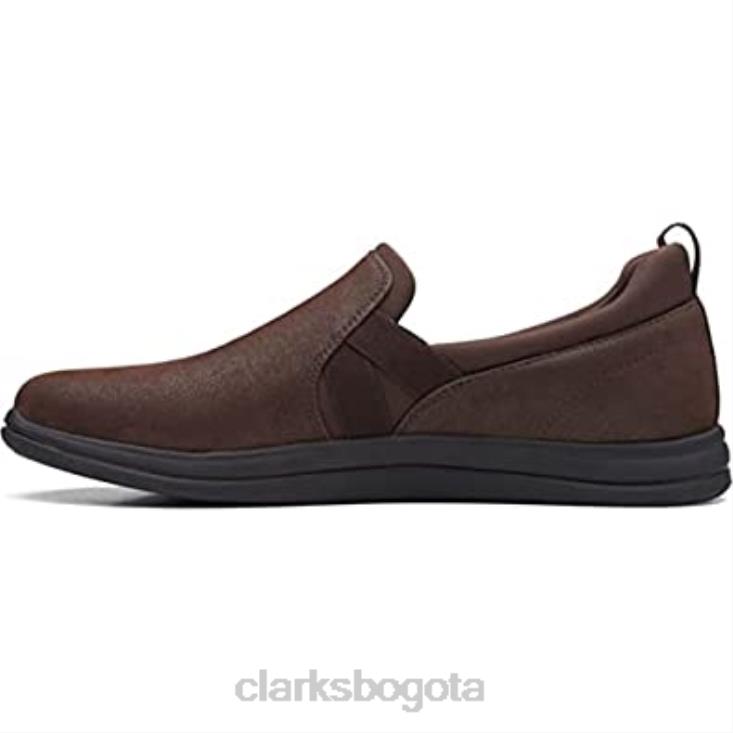 Clarks 0DX8L174 mocasín bali brise mujer plano marrón sintético clarks mujer marrón sintético