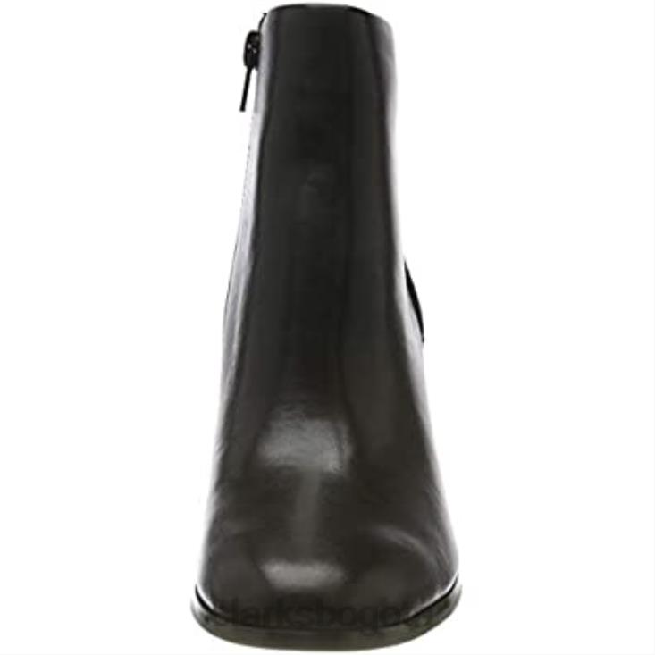 Clarks 0DX8L1747 botines clarks kaylfern de mujer negros mujer cuero negro cuero negro
