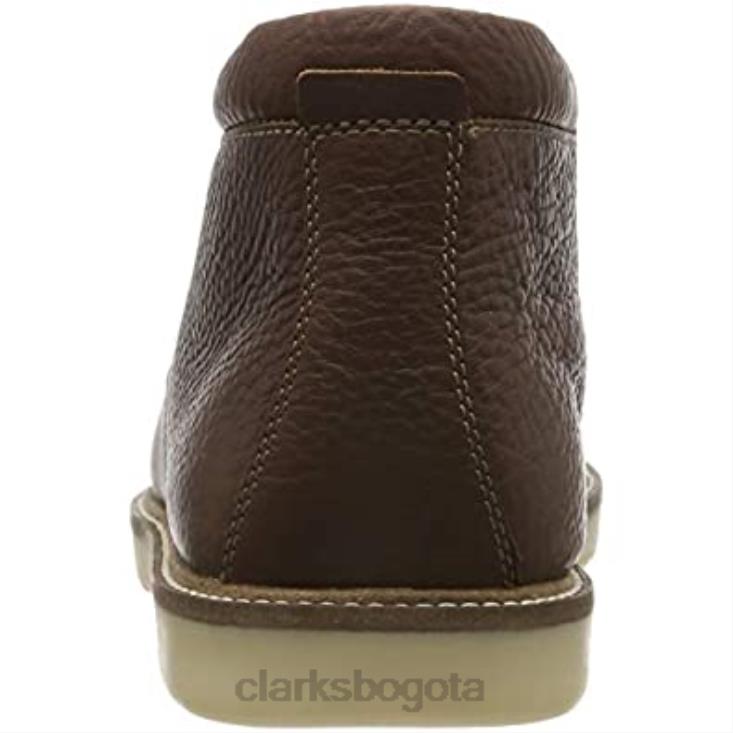 Clarks 0DX8L1748 botas clásicas grandtop de hombre marrón tostado clarks hombres bronceado marrón caído