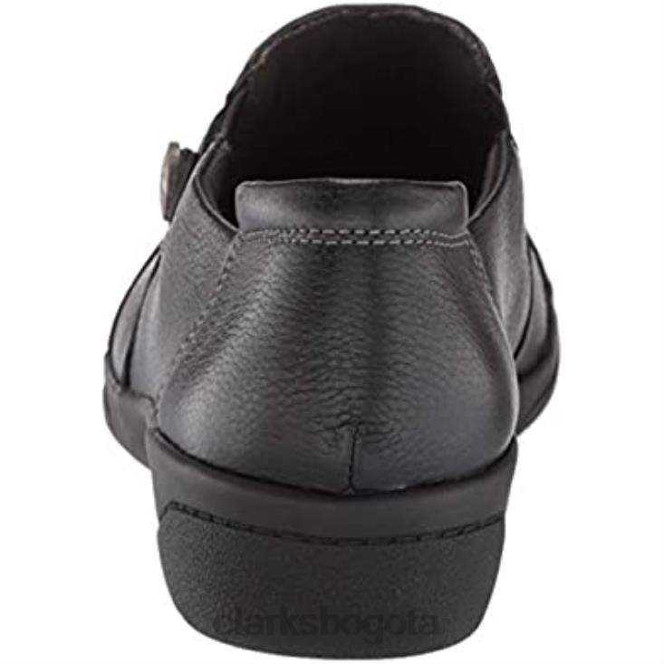 Clarks 0DX8L1759 mocasín cheyn inca mujer clarks cuero negro mujer cuero negro