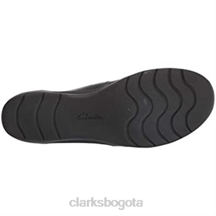 Clarks 0DX8L1759 mocasín cheyn inca mujer clarks cuero negro mujer cuero negro