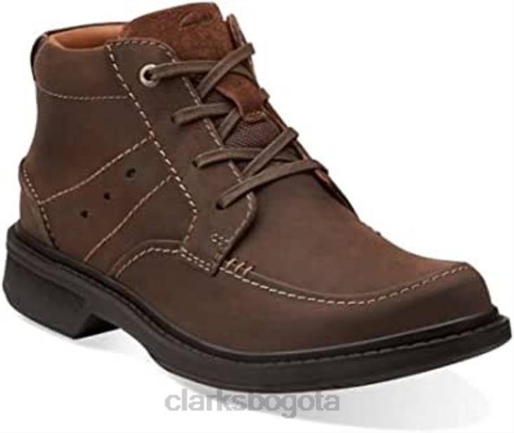 Clarks 0DX8L177 botas clarks new wave center top marrón oscuro unisexo marron oscuro