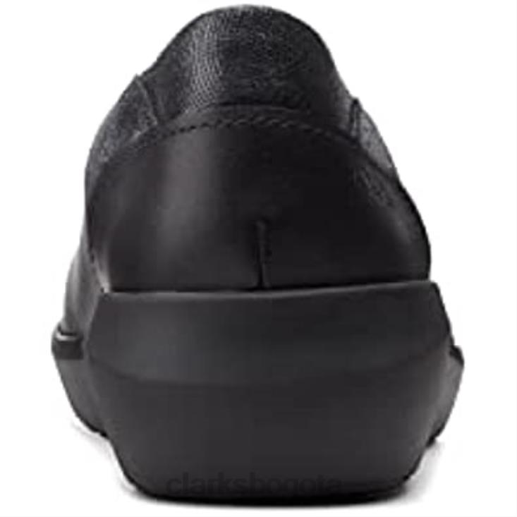 Clarks 0DX8L1772 zapatos sin cordones de mujer combi kayleigh step negros clarks mujer combinado negro