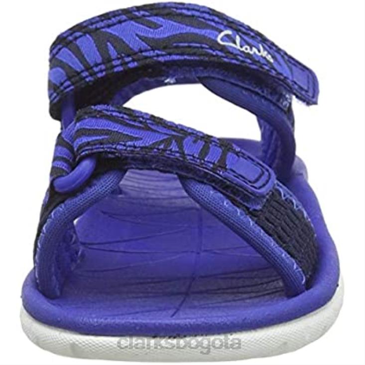 Clarks 0DX8L1774 sandalia surf tide t niño marino combi clarks niños combinado azul marino