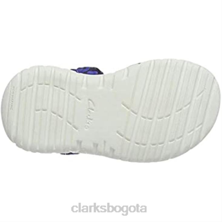 Clarks 0DX8L1774 sandalia surf tide t niño marino combi clarks niños combinado azul marino