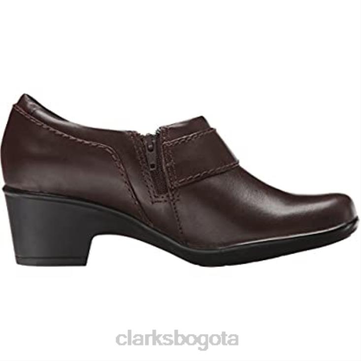 Clarks 0DX8L1775 mocasines genette new mujer con tacón medio curvo shootie m clarks mujer