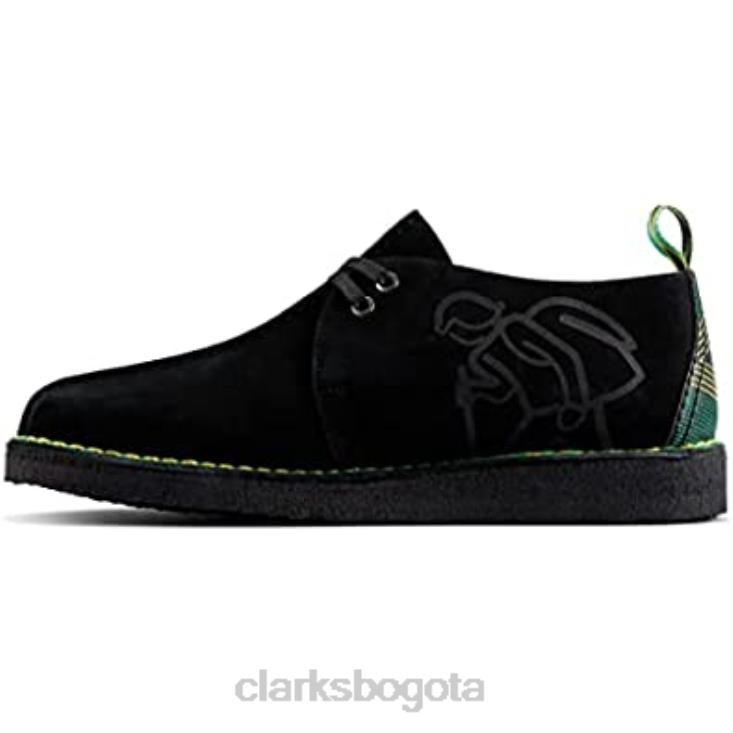 Clarks 0DX8L1781 clarks jamaica desert trek para hombre negro/multi hombres