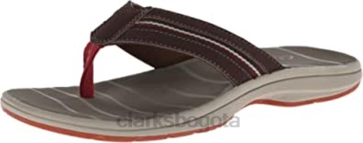 Clarks 0DX8L1782 chanclas whelkie beach marrones clarks unisexo marrón