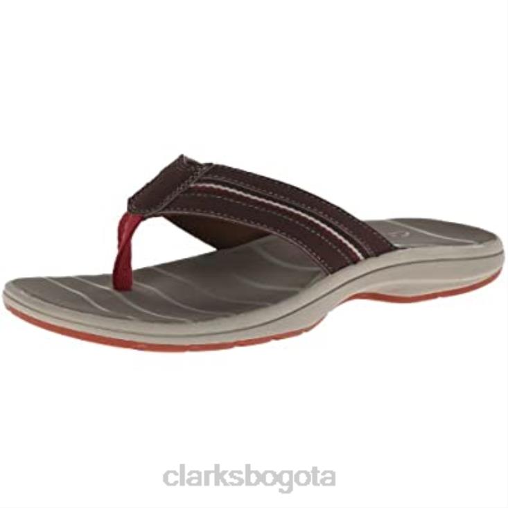 Clarks 0DX8L1782 chanclas whelkie beach marrones clarks unisexo marrón