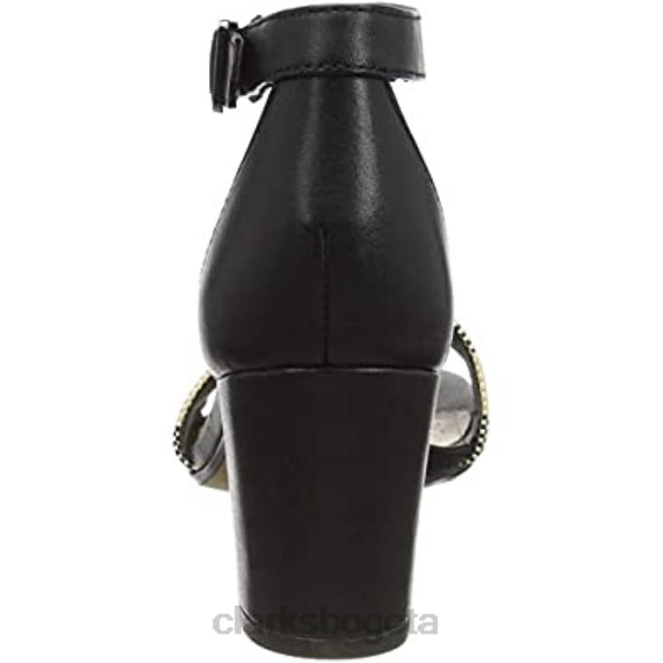 Clarks 0DX8L1788 clarks jocelynne cam pumps negros para mujer mujer negro