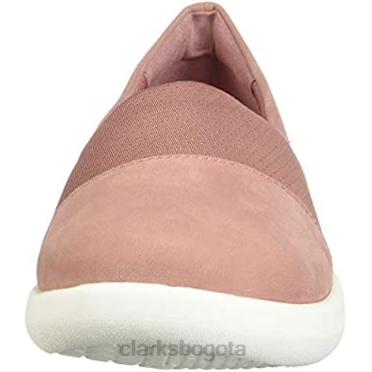 Clarks 0DX8L1789 mocasín sillian 20 moon mujer clarks malva sintético mujer