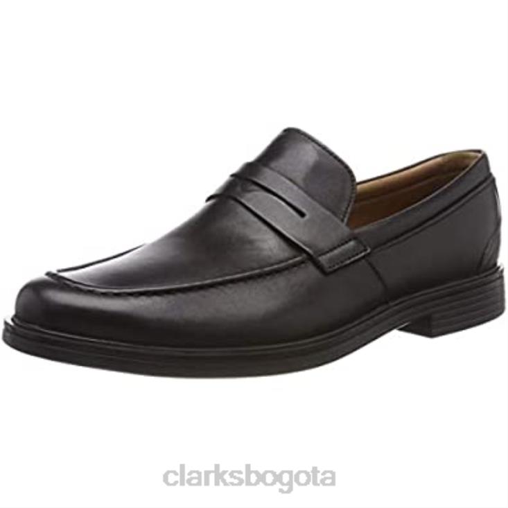 Clarks 0DX8L1792 mocasines clarks un aldric step para hombre negros hombres negro