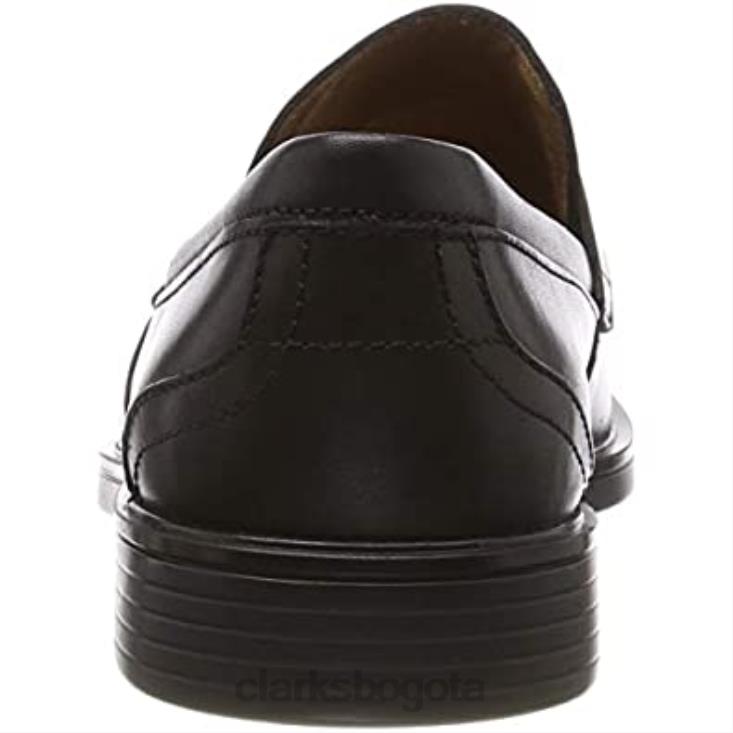 Clarks 0DX8L1792 mocasines clarks un aldric step para hombre negros hombres negro