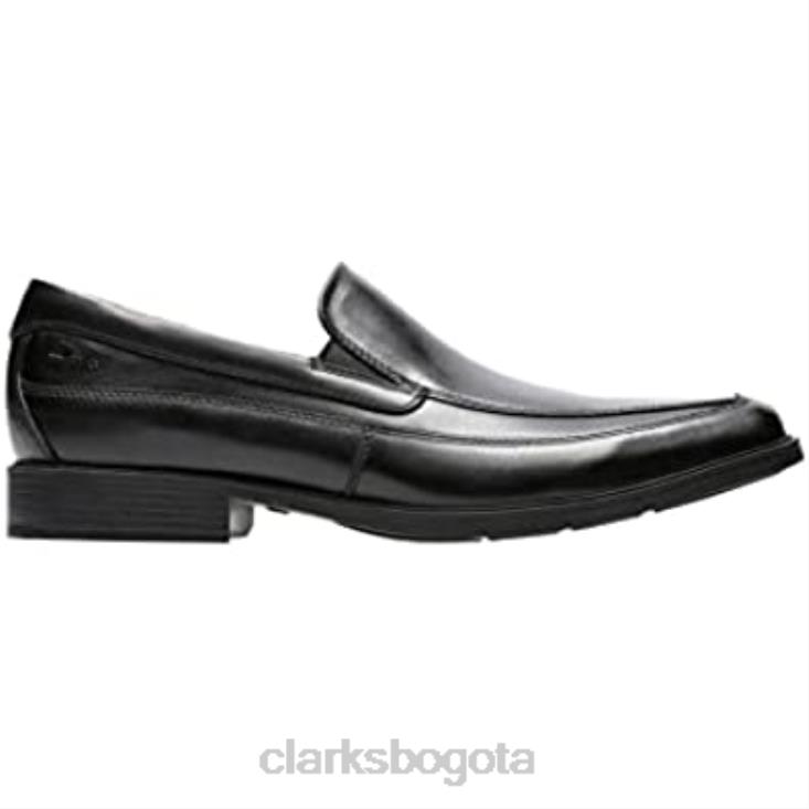 Clarks 0DX8L1795 Mocasines clarks tilden free de cuero negro para hombre hombres cuero negro