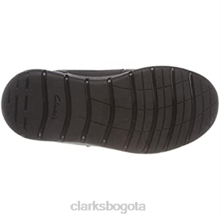 Clarks 0DX8L1799 niño venture walk derbys niño clarks negro niños cuero negro