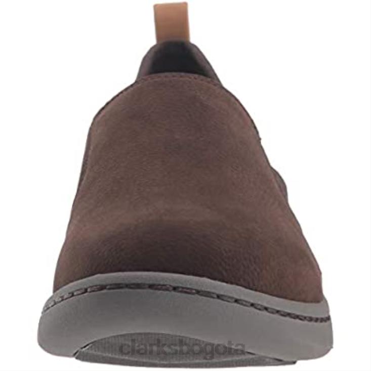 Clarks 0DX8L1800 Zapatilla clarks step move jump de mujer en sintético marrón oscuro mujer